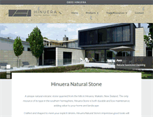 Tablet Screenshot of hinuera.co.nz